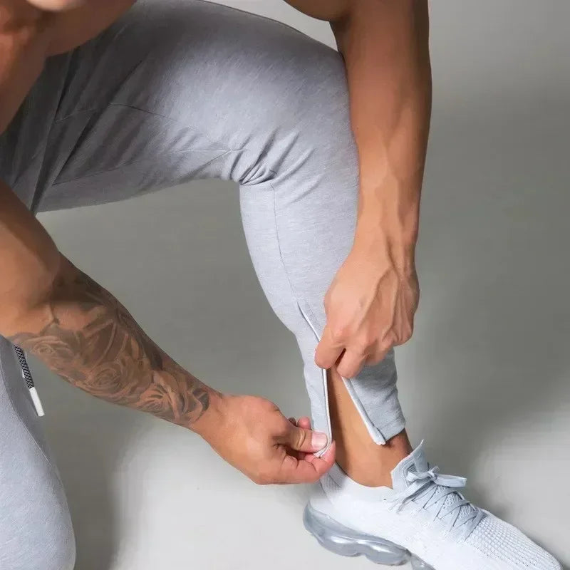 Men’s Striped Jogger Sweatpants – Casual Fitness Track Pants for Running & Workouts”
